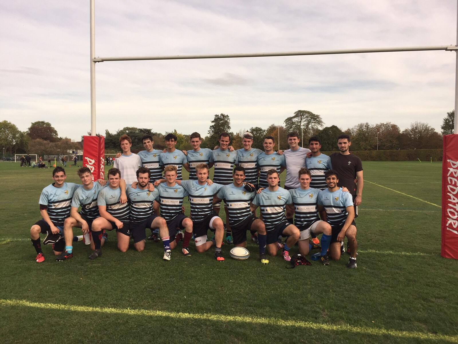 Caius' 2019 rugby union team