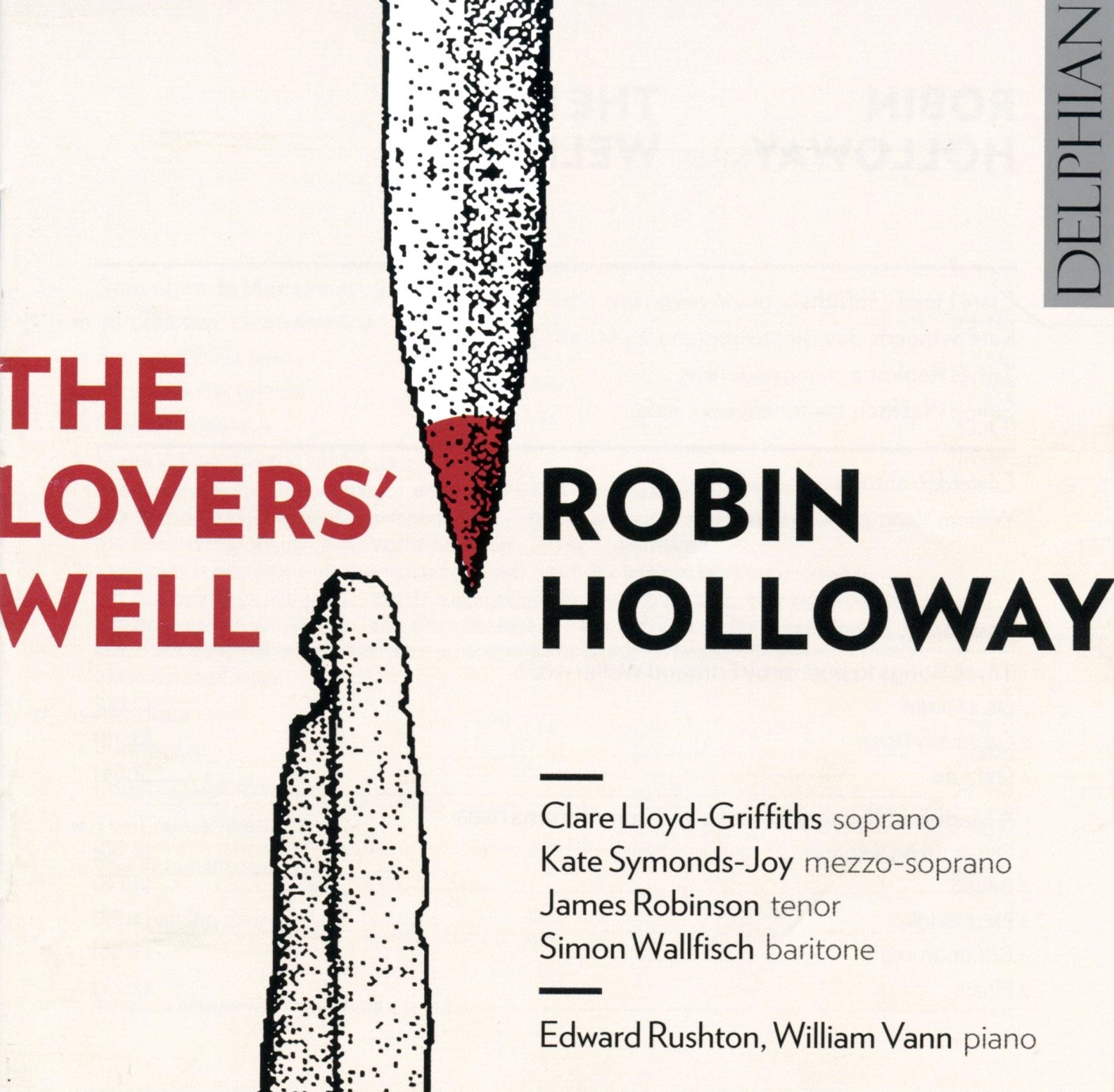 The Lovers' Well Robin Holloway CD image