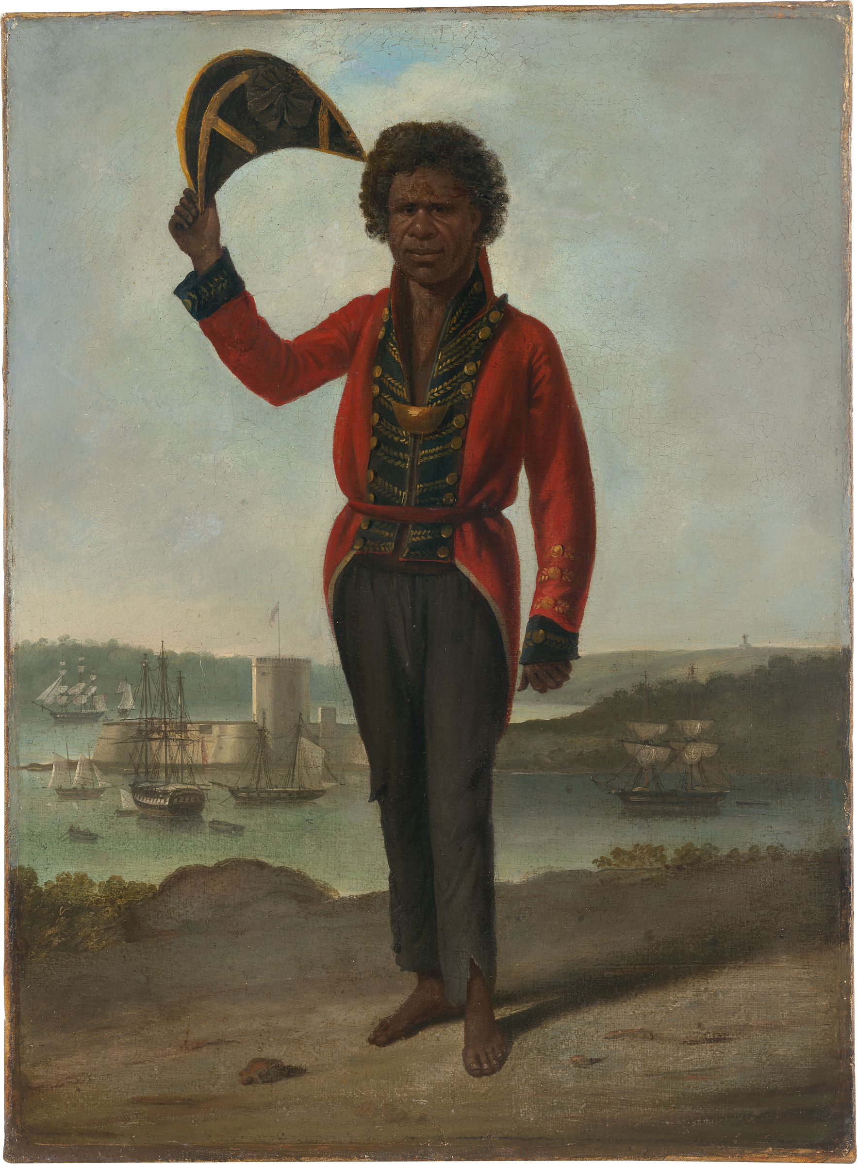 Portrait of Bungaree a native of New South Wales