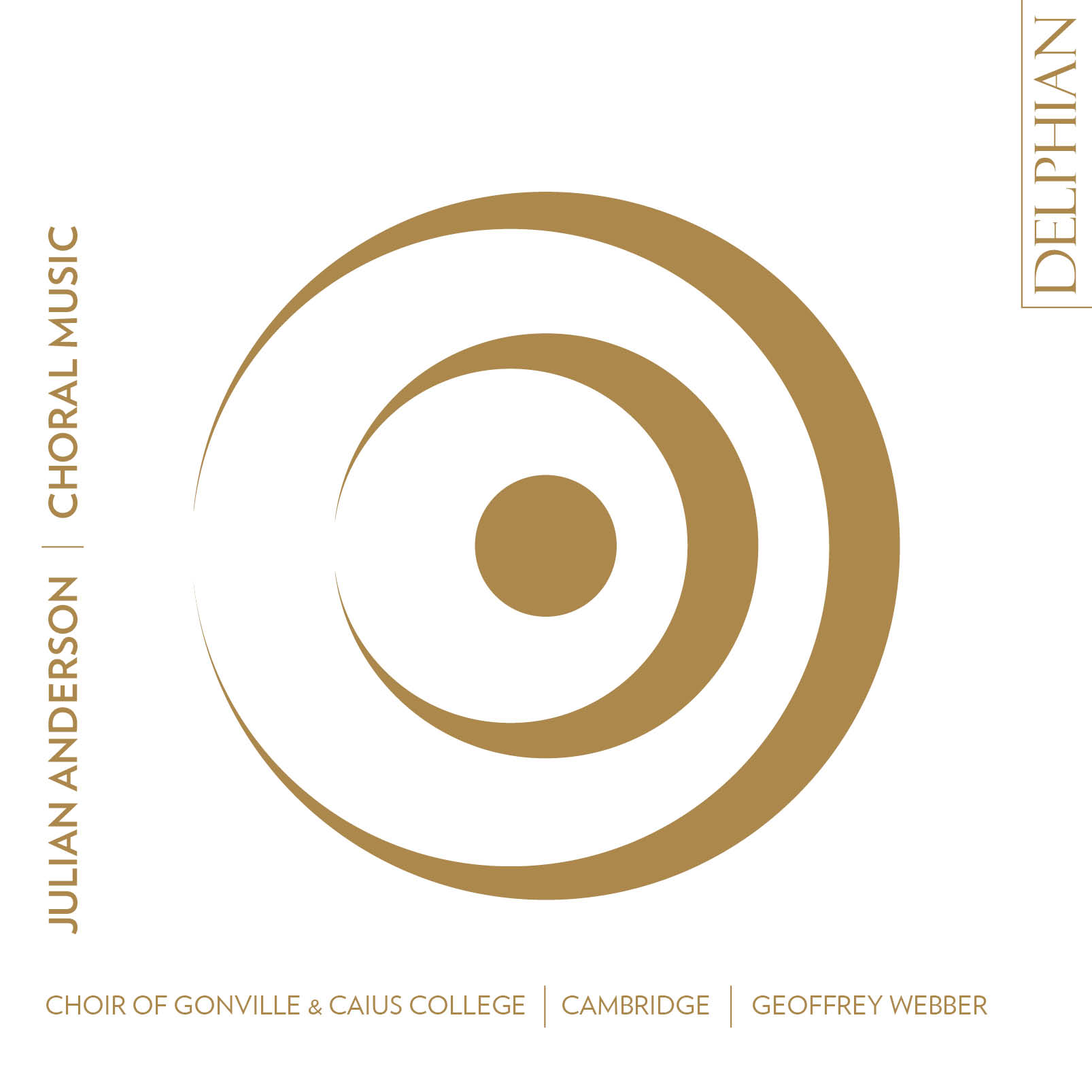 The Choir of Gonville & Caius College's CD 'Julian Anderson, Choral Music'