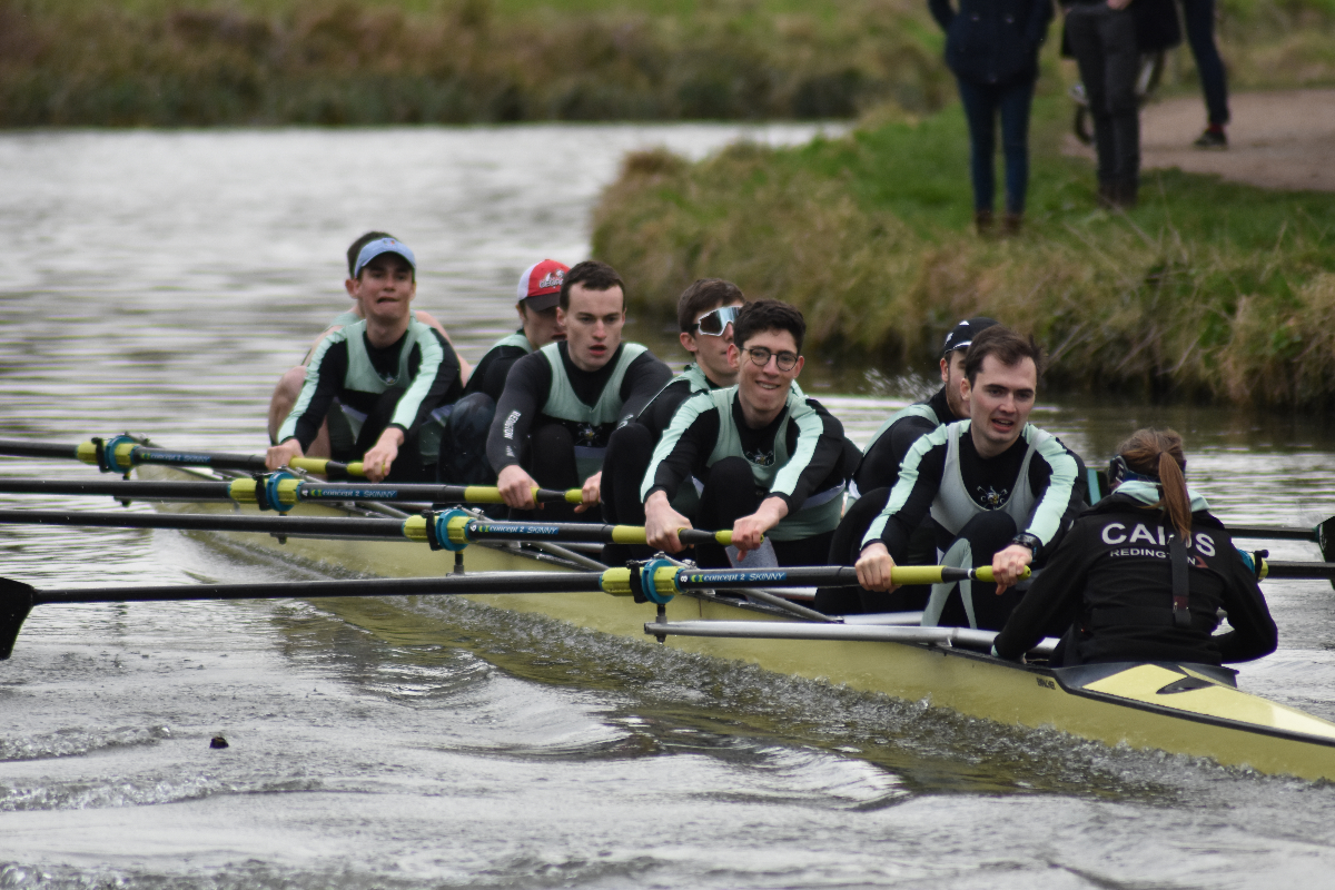 Lent Bumps M1 racing on the Saturday