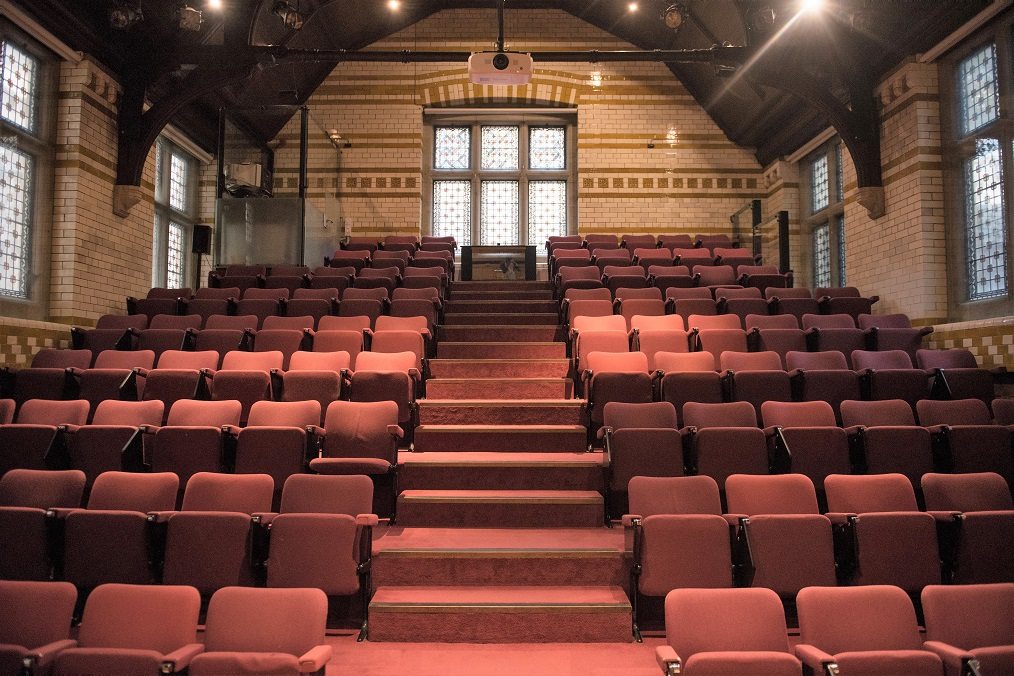 Bateman Auditorium - tiered theatre seating
